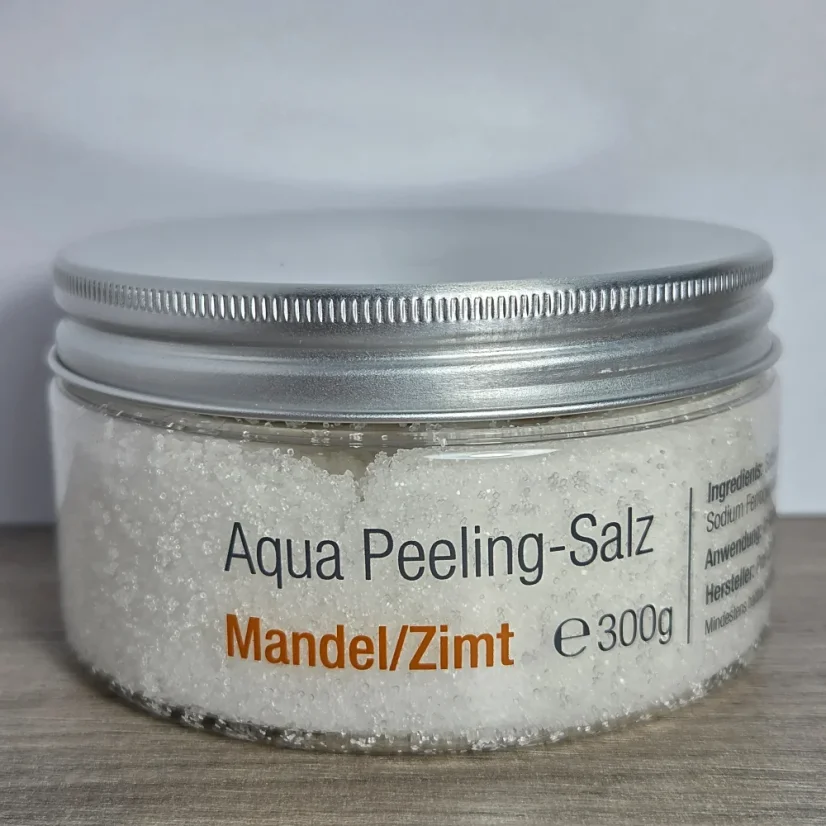 Aqua Peeling-Salz – přírodní tělový peeling s mořskou solí a vůněmi - Vůně: Zázvor, Gramáž: 300 g