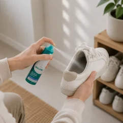 Akileine pudrový sprej na potivé nohy, 150 ml