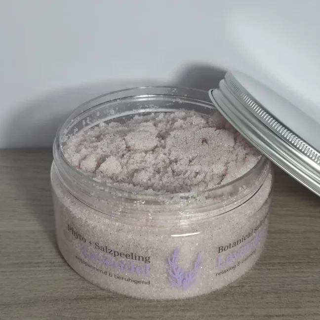 Phyto + Salz Peeling - přírodní tělový peeling s mořskou solí a bylinnými výtažky - Vůně: Citronová tráva, Gramáž: 300 g