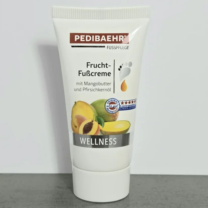 Pedibaehr - Ovocný krém na nohy - Broskev, mango - Objem: 30 ml