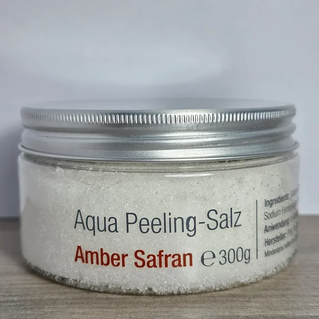 Aqua Peeling-Salz – přírodní tělový peeling s mořskou solí a vůněmi - Vůně: Mango, Gramáž: 300 g