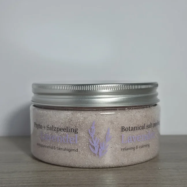 Phyto + Salz Peeling - přírodní tělový peeling s mořskou solí a bylinnými výtažky - Vůně: Citronová tráva, Gramáž: 300 g