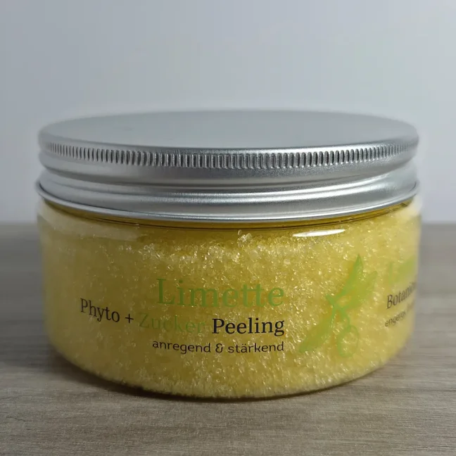 Phyto + Zucker Peeling – jemný cukrový tělový peeling s bylinnými výtažky - Vůně: Limetka, Gramáž: 10 kg