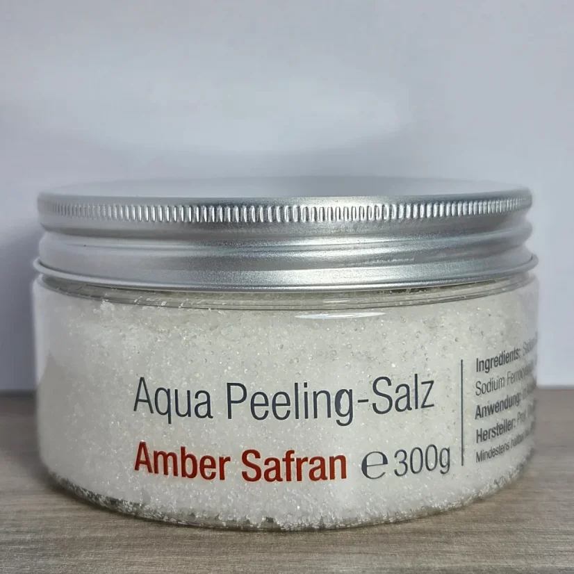 Aqua Peeling-Salz – přírodní tělový peeling s mořskou solí a vůněmi - Vůně: Zázvor, Gramáž: 300 g