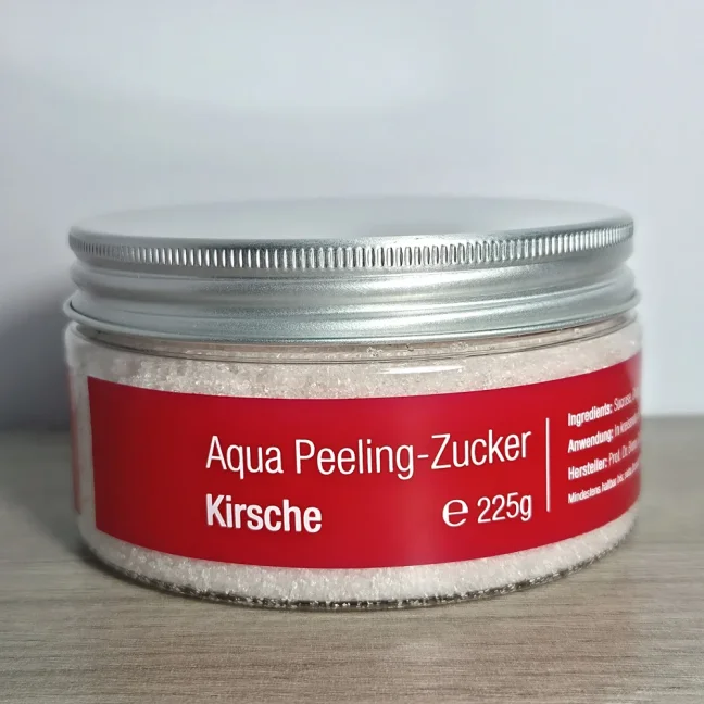 Aqua Peeling-Zucker – přírodní cukrový tělový peeling - Vůně: Čokoláda & Vanilka, Gramáž: 225 g