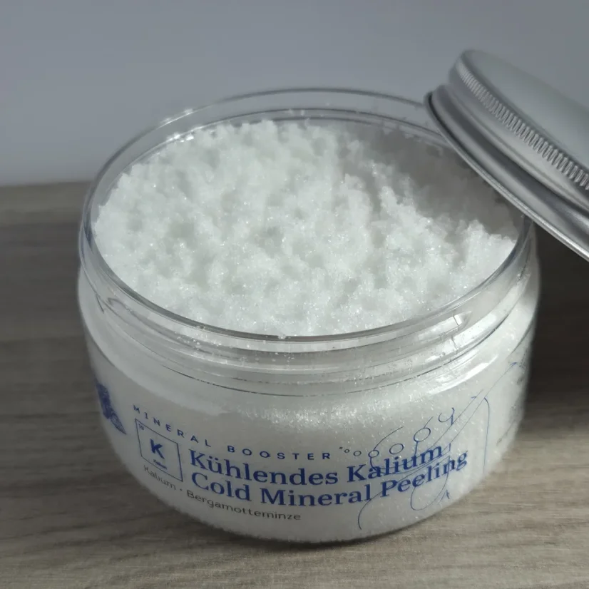 Chladivý minerální booster s  kaliem a bergamotovou mátou - Gramáž: 300 g