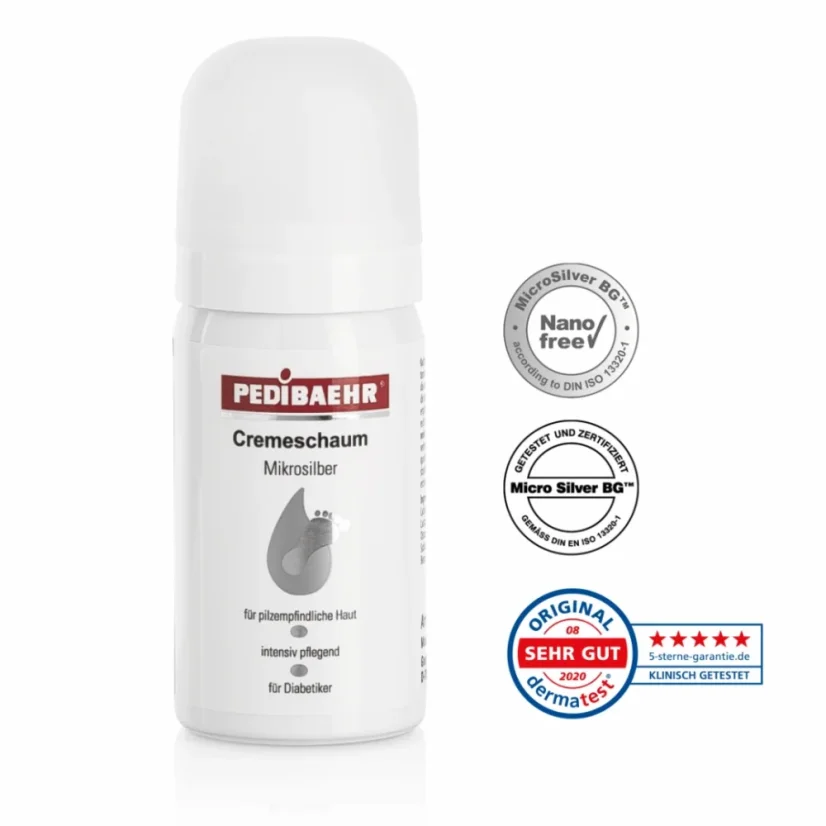 Pedibaehr - Krémová pěna s mikrostříbrem - Objem: 35 ml