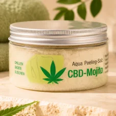 CBD Mojito – přírodní peeling s mořskou solí