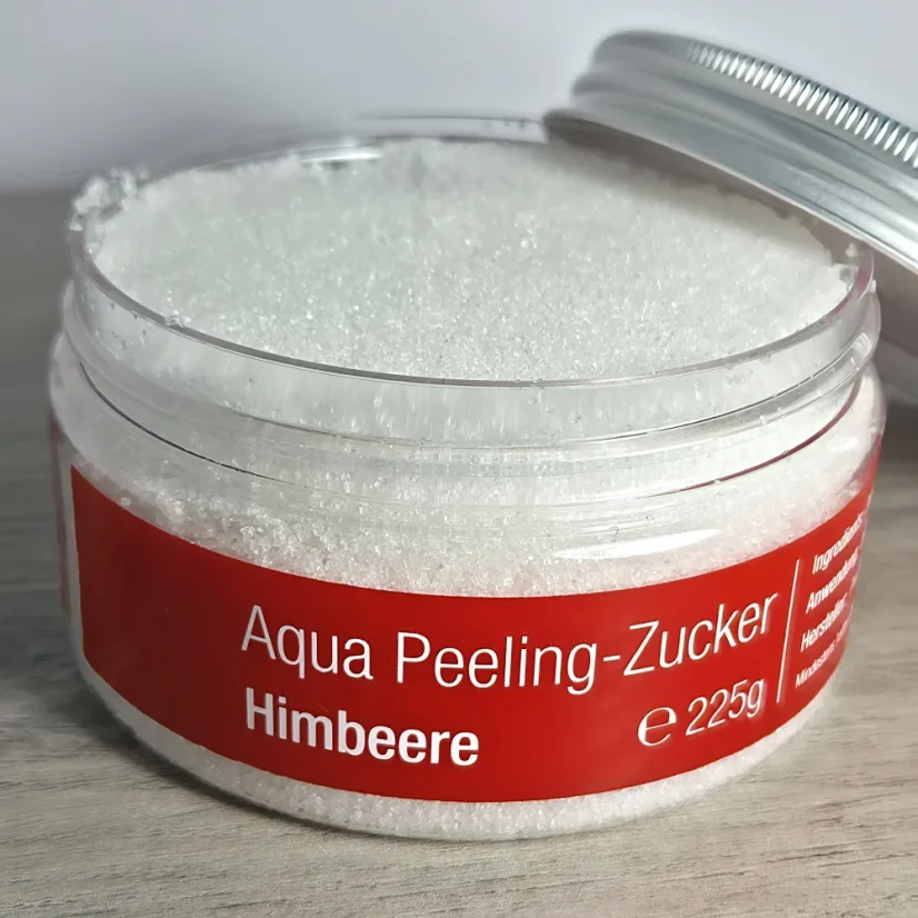 Aqua Peeling-Zucker – přírodní cukrový tělový peeling - Vůně: Třešeň, Gramáž: 225 g