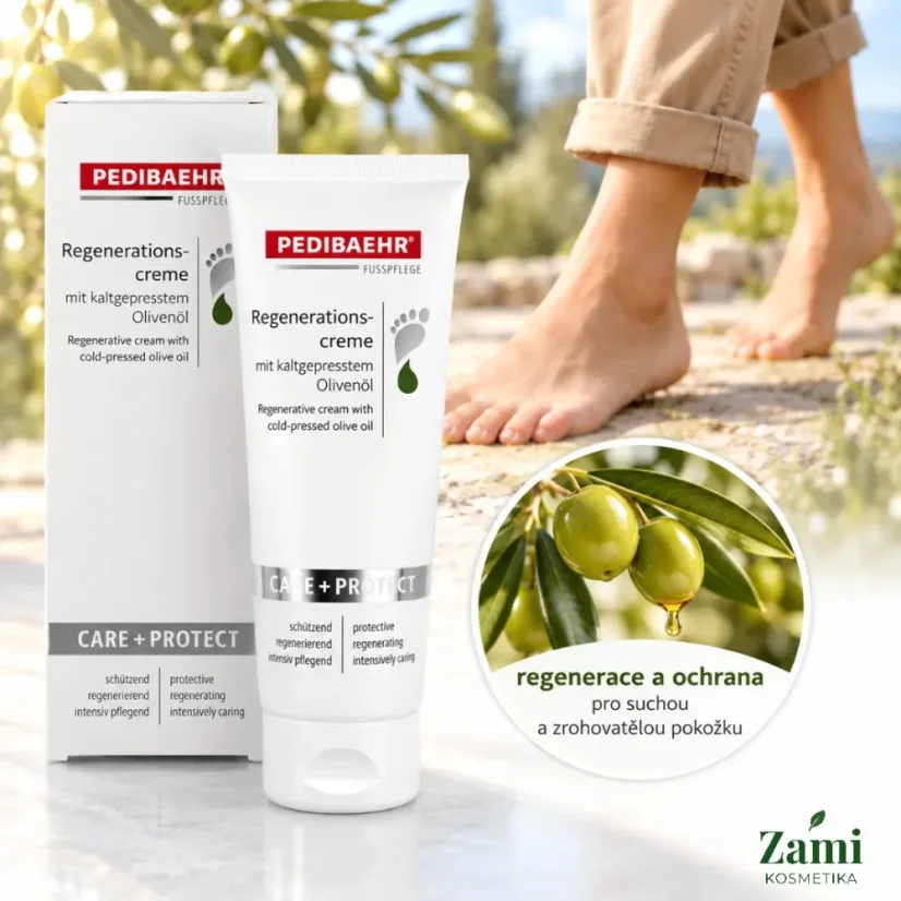 Pedibaehr - Regenerační krém s olivovým olejem 125 ml