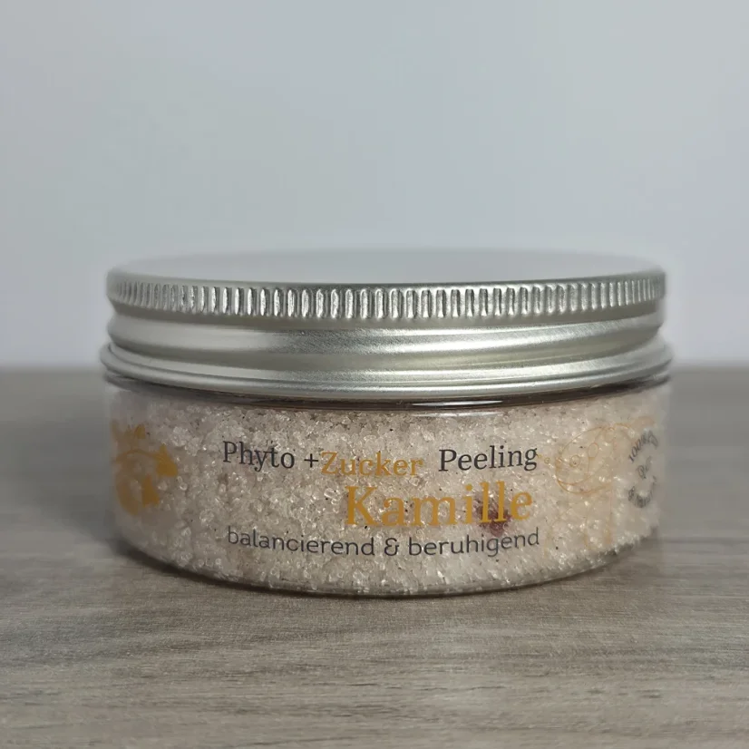 Phyto + Zucker Peeling – jemný cukrový tělový peeling s bylinnými výtažky - Vůně: Limetka, Gramáž: 225 g