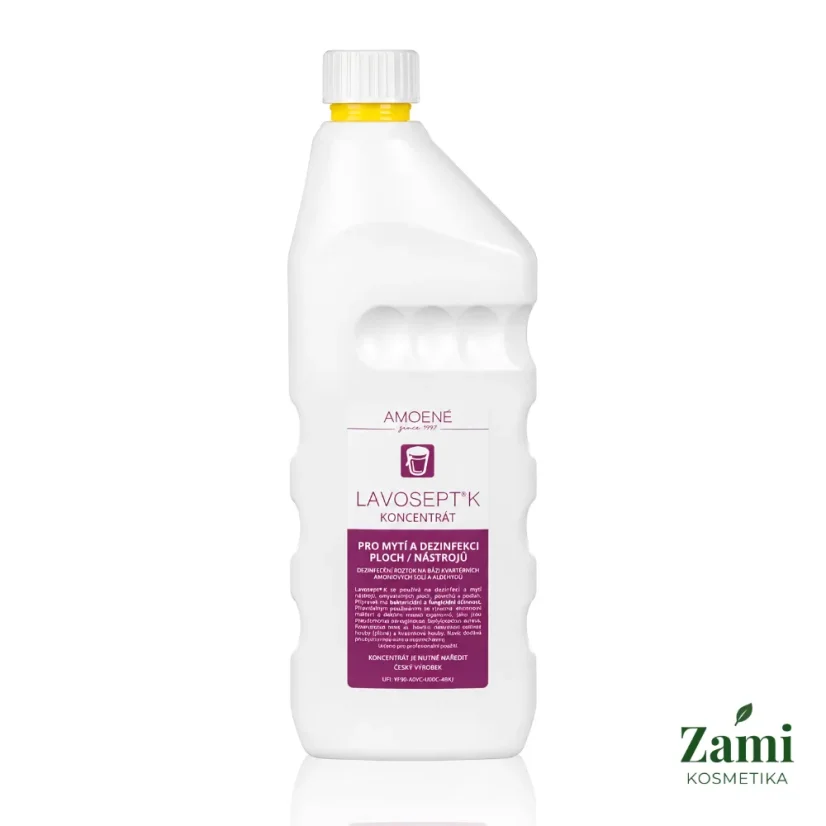 Lavosept® K koncentrát na plochy a nástroje – pro dezinfekci ponorem, 1000 ml