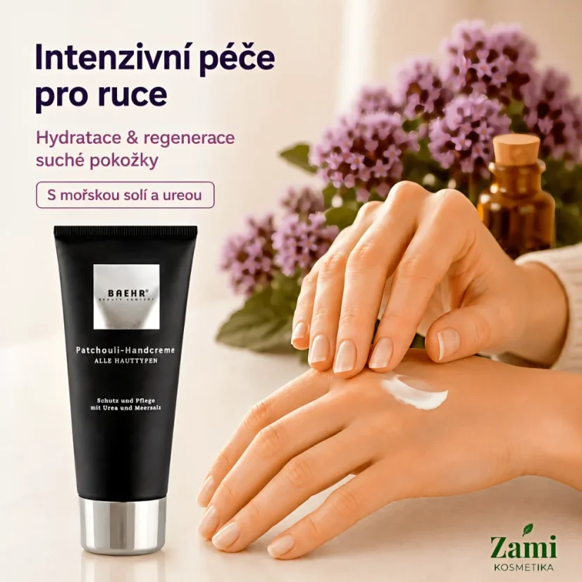 Baehr - Patchouli - krém na ruce - Objem: 75 ml