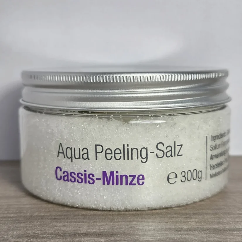 Aqua Peeling-Salz – přírodní tělový peeling s mořskou solí a vůněmi - Vůně: Zázvor, Gramáž: 300 g