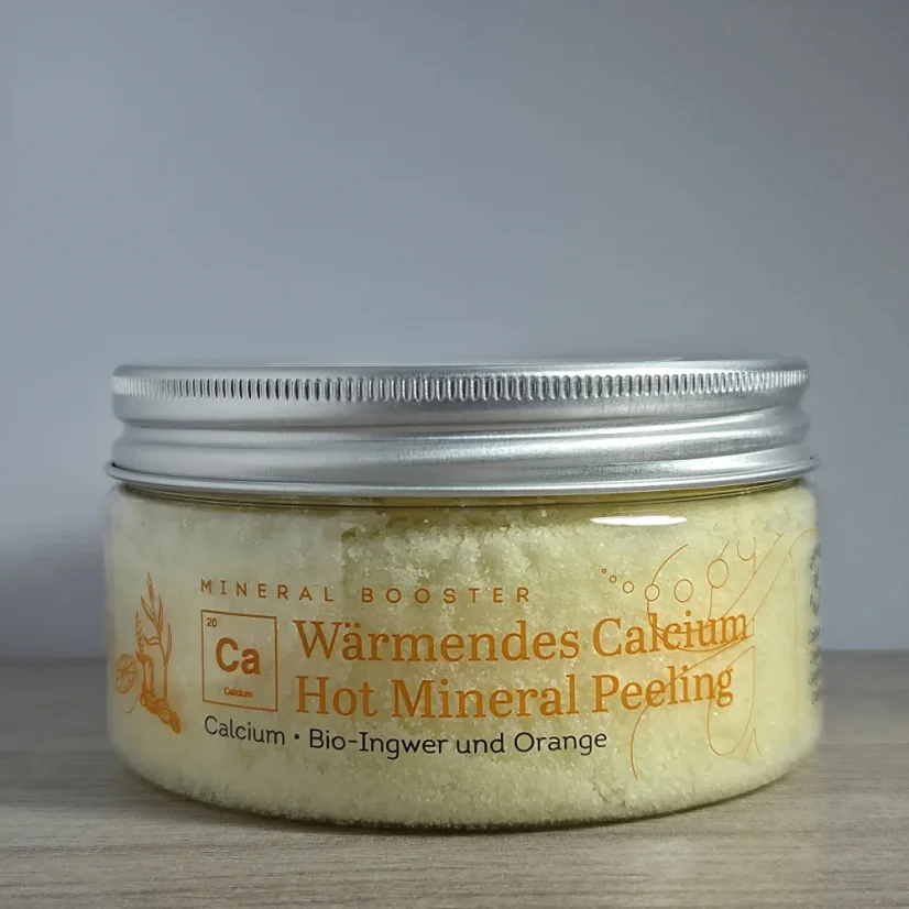 Hřejivý minerální booster - Calcium, zázvor & pomeranč