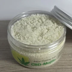 CBD Mojito – přírodní peeling s mořskou solí