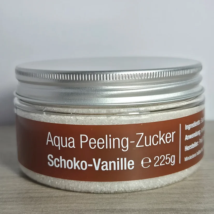 Aqua Peeling-Zucker – přírodní cukrový tělový peeling - Vůně: Třešeň, Gramáž: 225 g