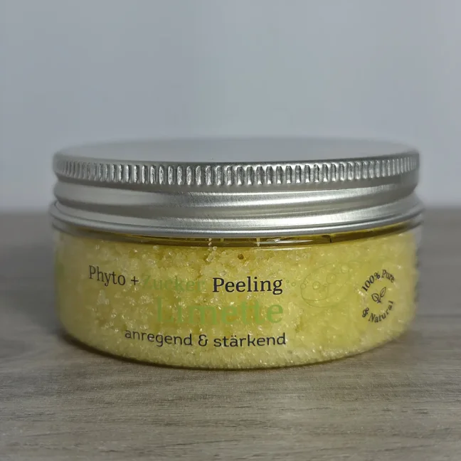 Phyto + Zucker Peeling – jemný cukrový tělový peeling s bylinnými výtažky - Vůně: Limetka, Gramáž: 10 kg