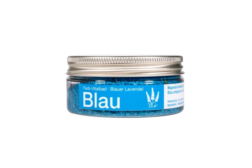 Farb-Vitalbad - barevná vitalizační koupel - Vůně: Levandule, Gramáž: 80 g