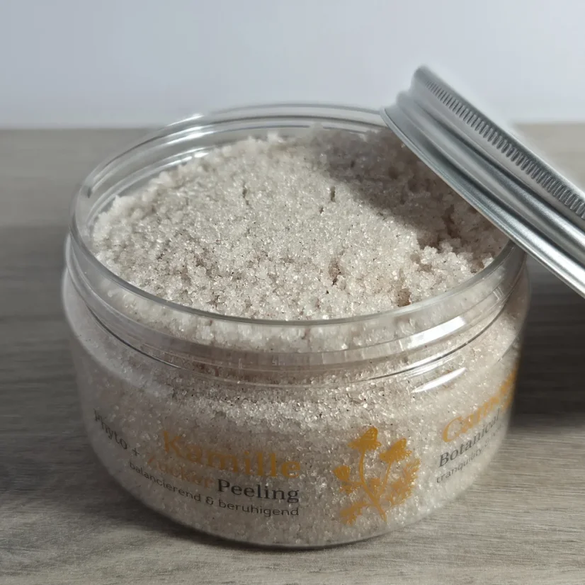 Phyto + Zucker Peeling – jemný cukrový tělový peeling s bylinnými výtažky - Vůně: Limetka, Gramáž: 225 g