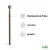 Diamantová fréza kulička Ø4.0 mm - jemná zrnitost