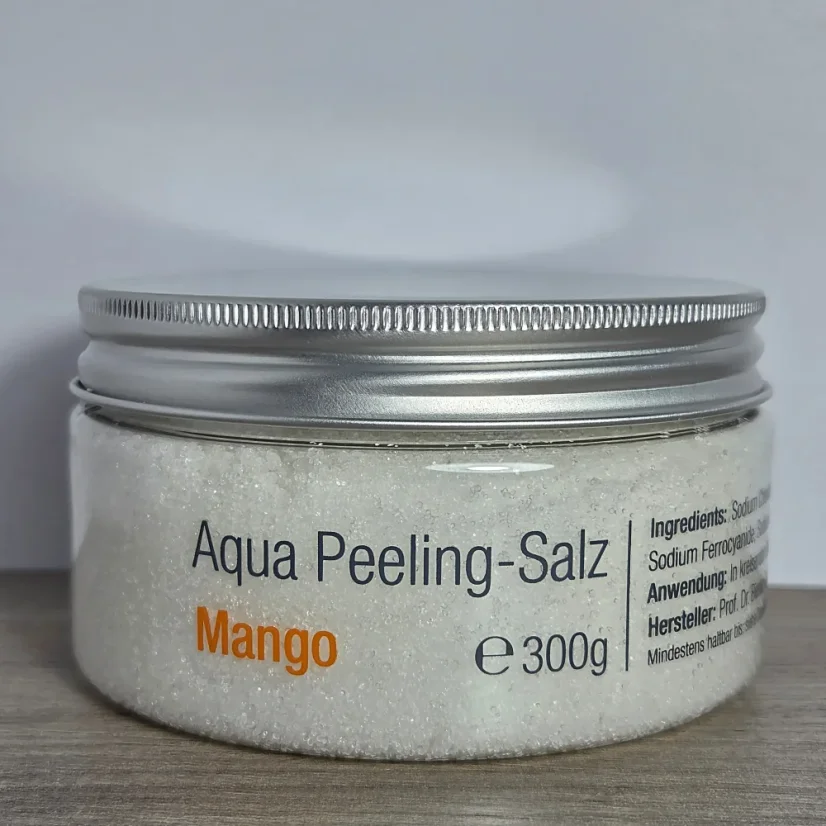 Aqua Peeling-Salz – přírodní tělový peeling s mořskou solí a vůněmi - Vůně: Zázvor, Gramáž: 300 g