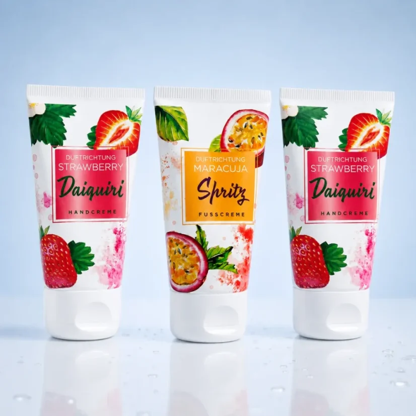 Lütticke Summer Collection - Letní kolekce: 2× Strawberry + 1× Maracuja