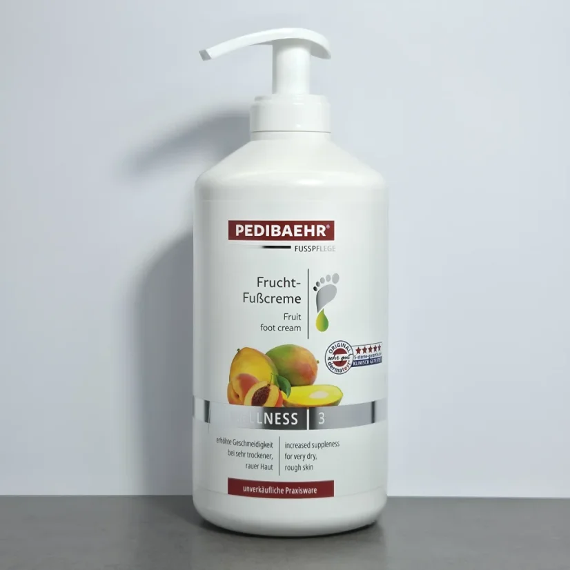Pedibaehr - Ovocný krém na nohy - Broskev, mango - Objem: 125 ml