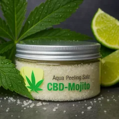 CBD Mojito – přírodní peeling s mořskou solí
