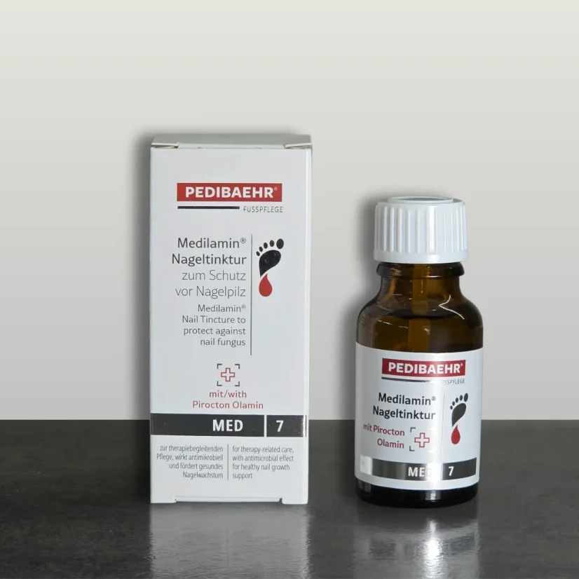 Pedibaehr - Medilamin - tinktura na nehty - Objem: 125 ml