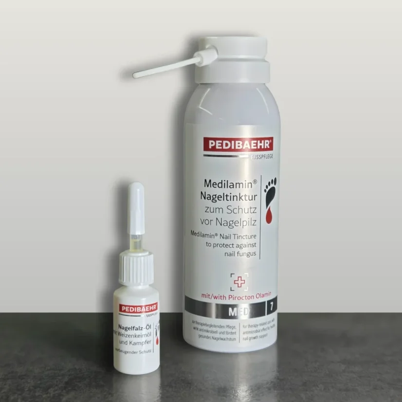 Záchranný set na nehty – Medilamin & Regenerační olej