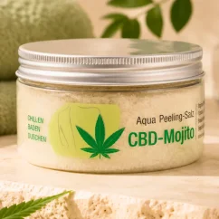 CBD Mojito – přírodní peeling s mořskou solí