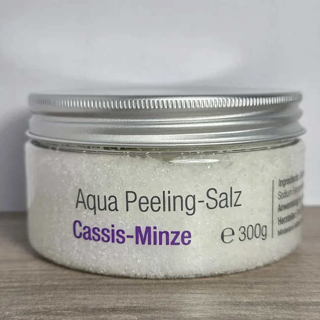 Aqua Peeling-Salz – přírodní tělový peeling s mořskou solí a vůněmi - Vůně: Mango, Gramáž: 300 g