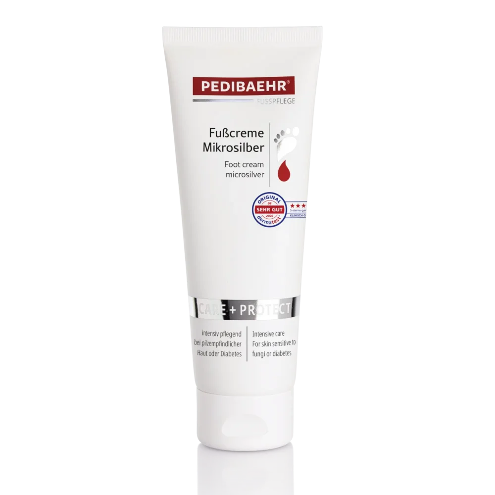 PEDIBAEHR krém na nohy s mikrostříbrem 125 ml
