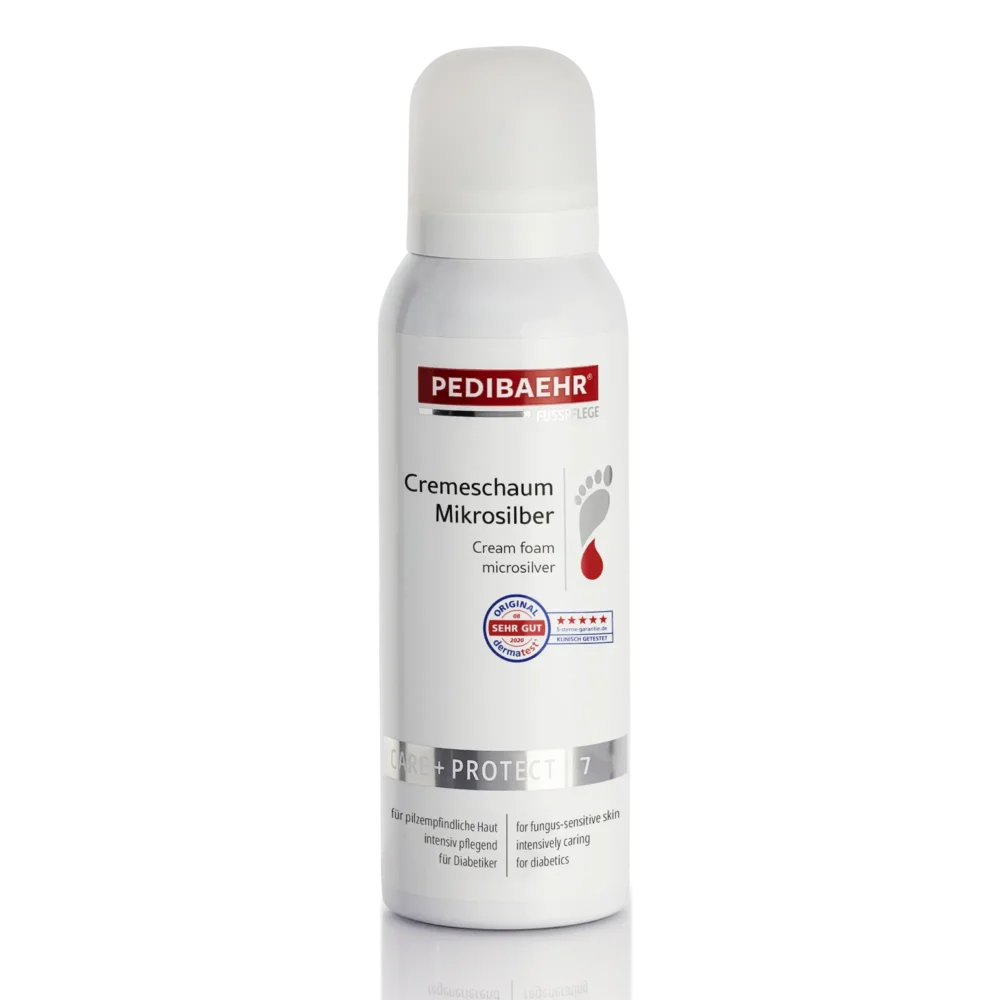 PEDIBAEHR Krémová pěna s mikrostříbrem 125 ml