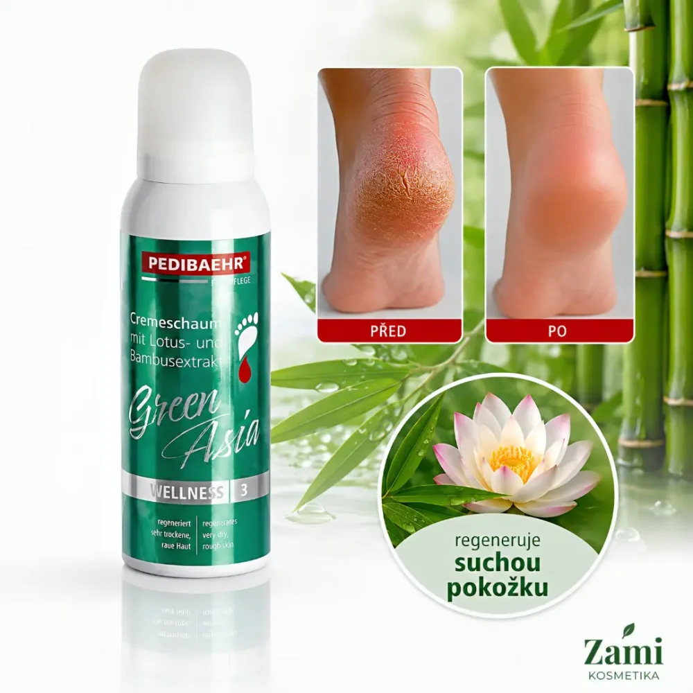 Pedibaehr Green Asia krémová pěna